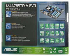 Обзор и тестирование материнской платы ASUS M4A785TD-V EVO