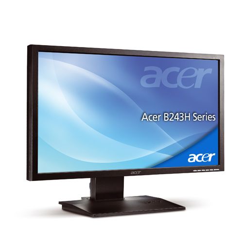 Компания Acer представила два новых монитора B243H и B233HU