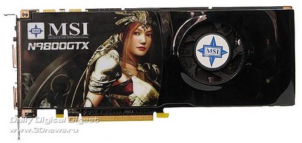 Обзор видеокарты MSI GeForce 9800GTX-SLI