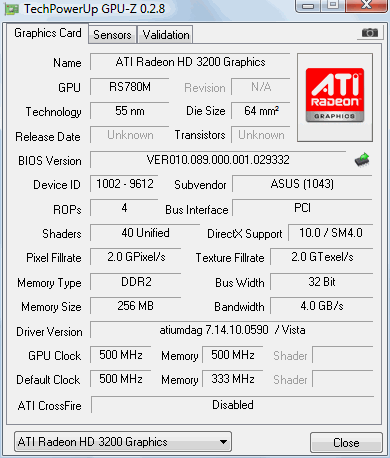 Обзор ноутбука Asus F5Z