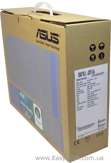 Обзор ноутбука ASUS M51Sr