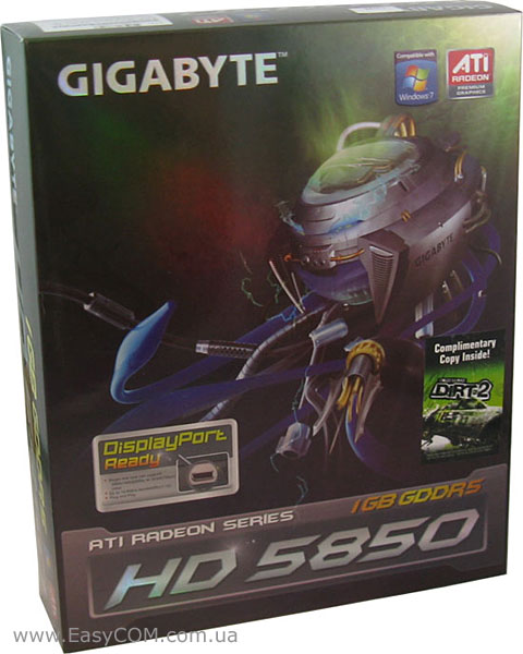 Обзор видеокарты GIGABYTE Radeon HD 5850 на GPU ATI RV870