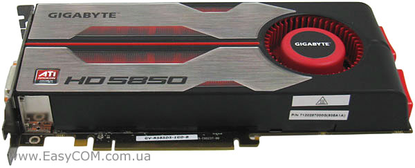 Обзор видеокарты GIGABYTE Radeon HD 5850 на GPU ATI RV870