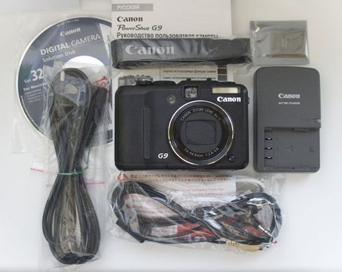 Обзор цифрового фотоаппарата Canon PowerShot G9