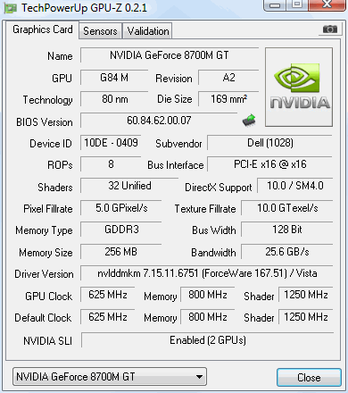 Обзор ноутбука Dell XPS M1730