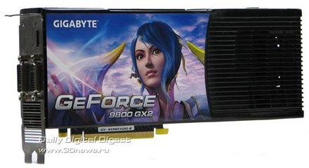 Обзор видеокарты GeForce 9800GX2