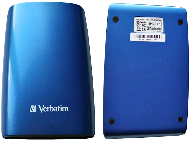 Обзор переносного жесткого диска Verbatim
