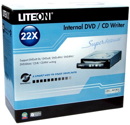 Обзор DVD-RW привода LiteOn iHAP322