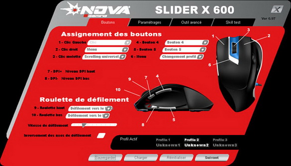 Nova Slider X600: инновационная мышь для геймера