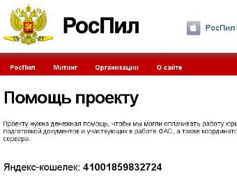 Найдутся все. ФСБ запросила у &quot;Яндекса&quot; данные спонсоров &quot;РосПила&quot;