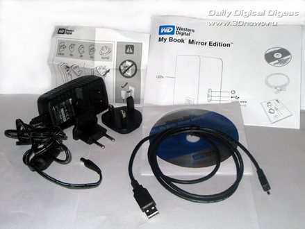 Обзор USB-накопителя Western Digital (WDH2U20000E) My Book Mirror Edition